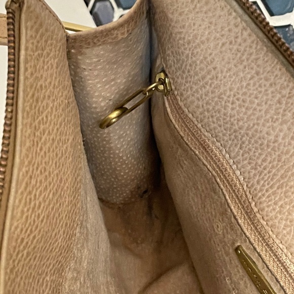 Vintage Mark Cross Pebbled Leather Crossbody Bag - Picture 13 of 16